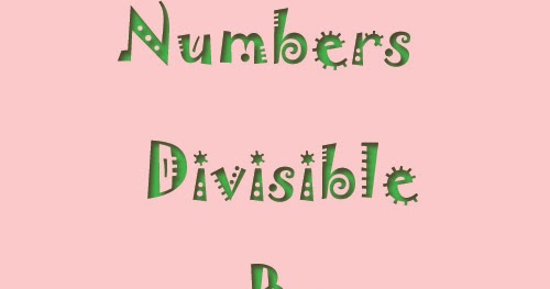 How to find whether a number is divisible by 9 ? ~ Maths Tricks and Tips