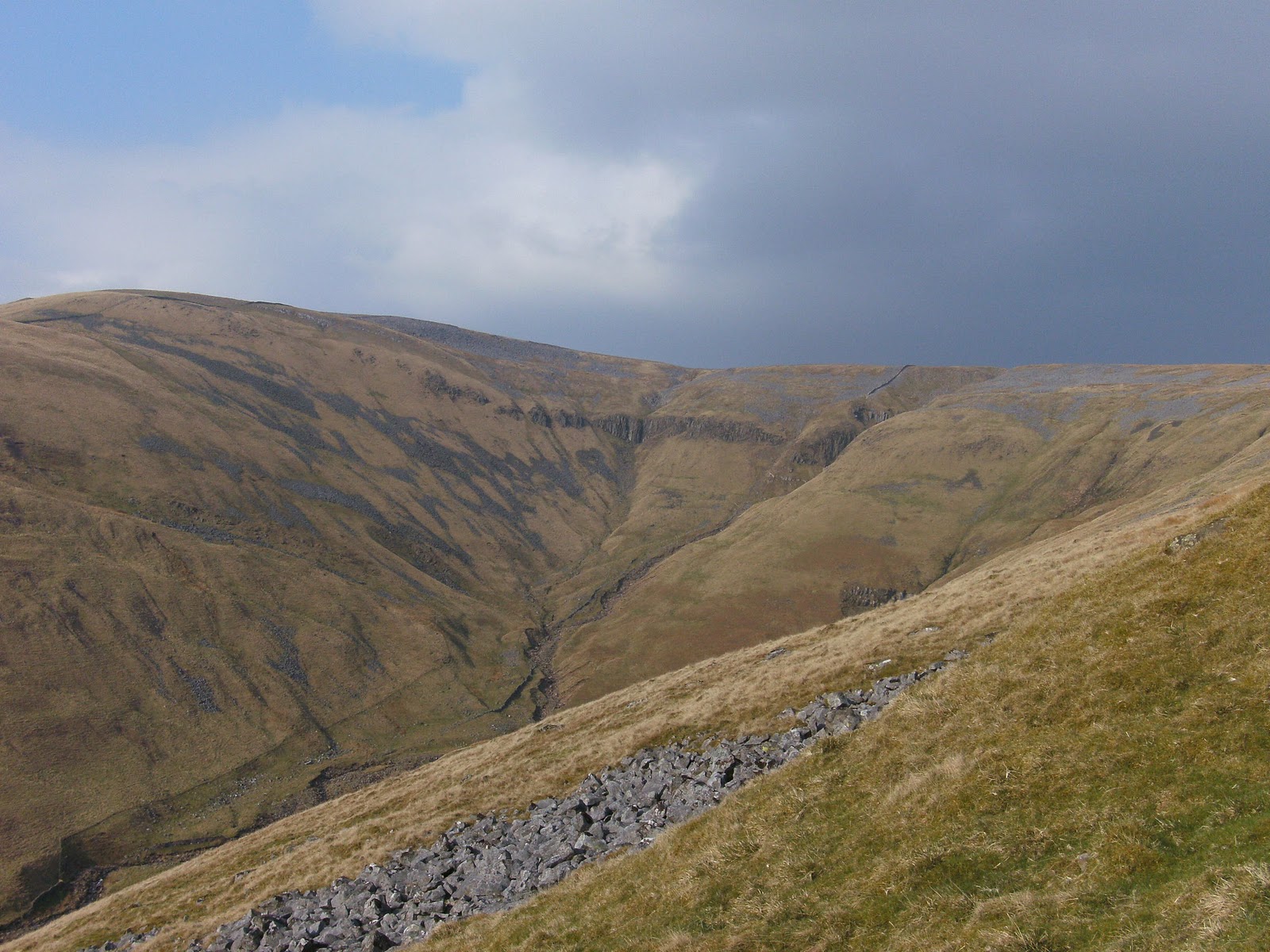 Fell Finder Cross Fell from Langwathby 25.3.11