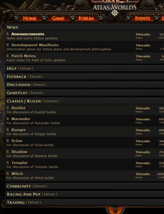 Poeの話 初心者向けビルドの調べ方