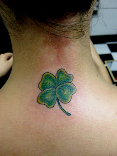 4 Leaf Clover Tattoos Meanings