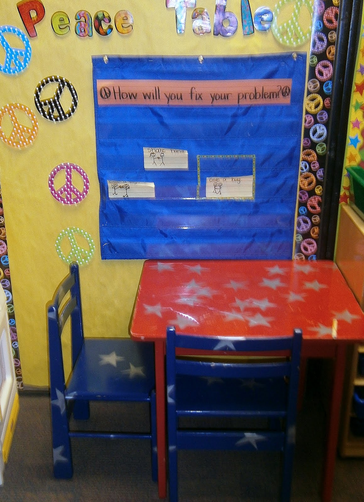 Kindergarten Kel Peace Table