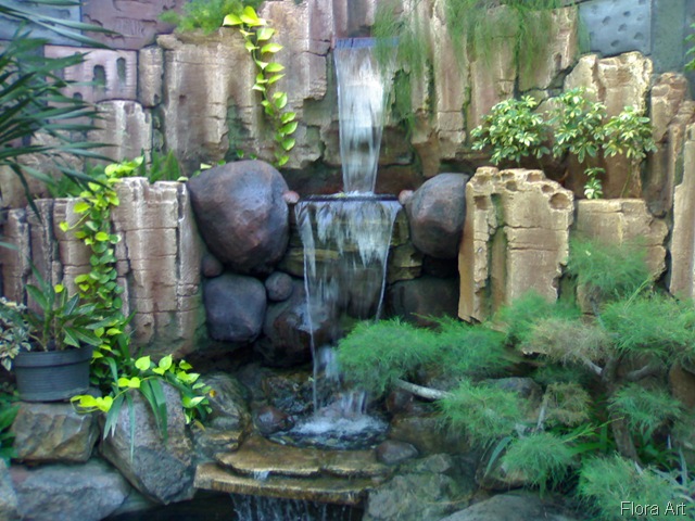 Taman Minimalis Air Mancur
