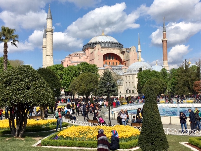 International Alpine Club Hagia Sophia Museum Istanbul