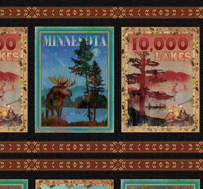 Fabric Town Quilt Minnesota 2012 Fabrics