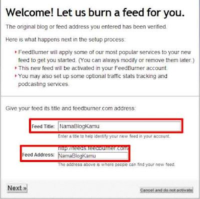 Cara Membuat Widget Berlangganan Artikel di Blog Cara Membuat Widget Berlangganan Artikel di Blog