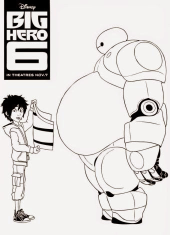 Big Hero 6 coloring.filminspector.com