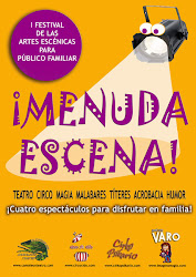 Cartel Menuda Escena