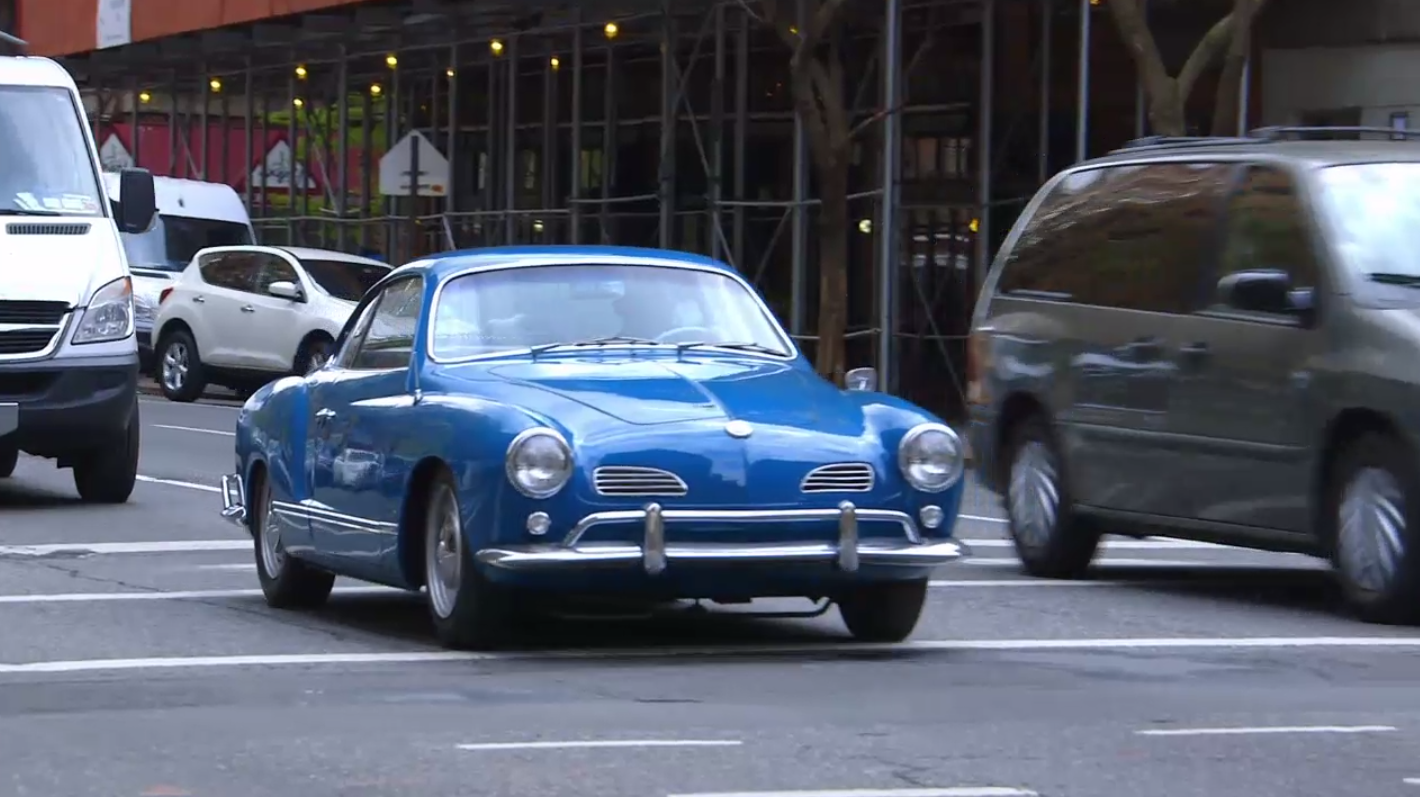 Jerry Seinfeld's Sea Blue Karmann Ghia with a Porsche Engine AllePorsche