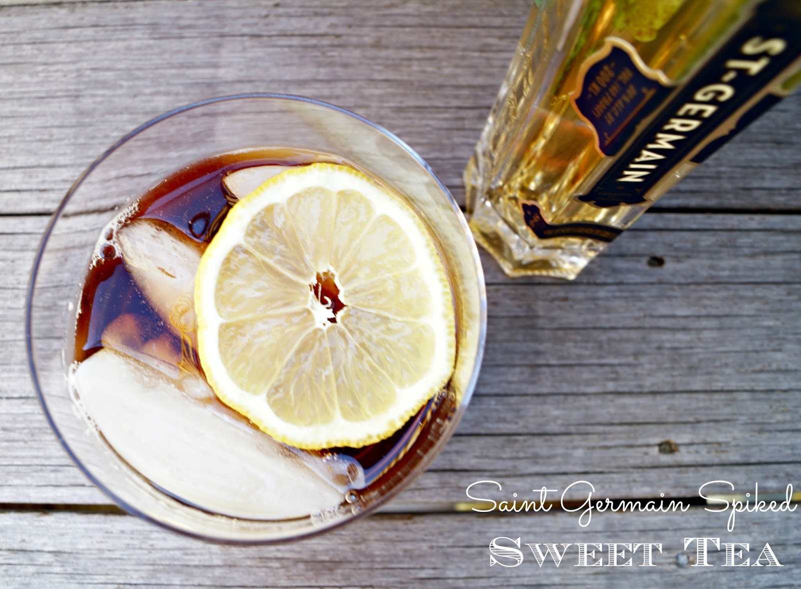Boston Sweet Tea Party St Germain Spiked Sweet Tea