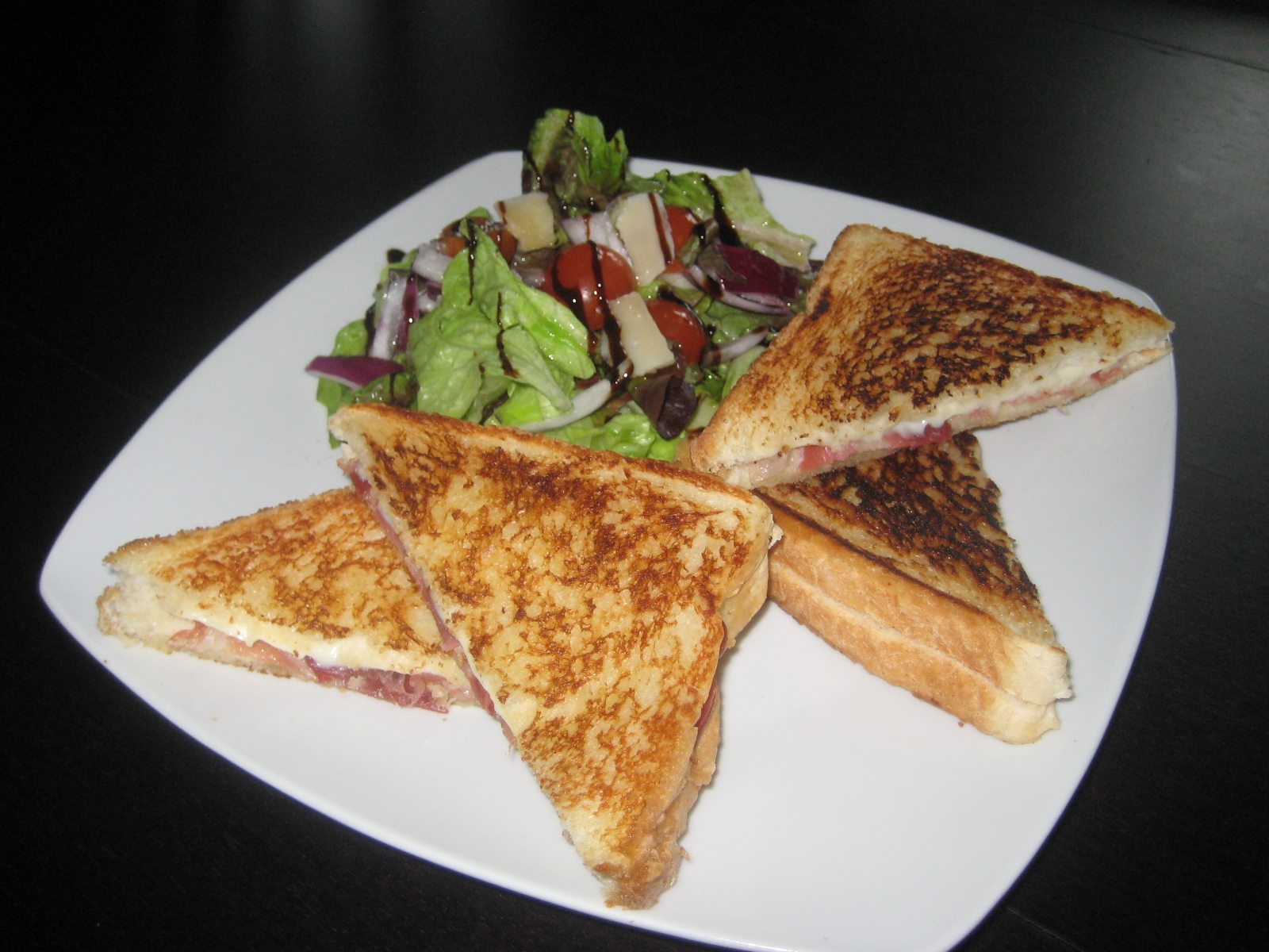 A Canadian Cook with Spanish Flavor Grilled Cheese or Sandwich Mixto?