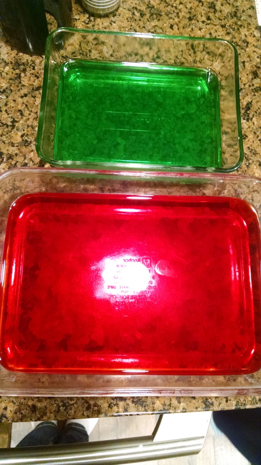 Must Run in the Family Stained Glass Christmas Gelatin