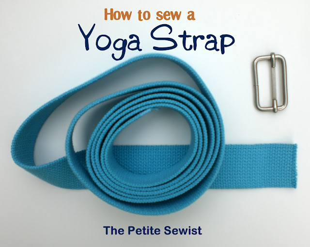 The Petite Sewist How to Sew a Yoga Strap
