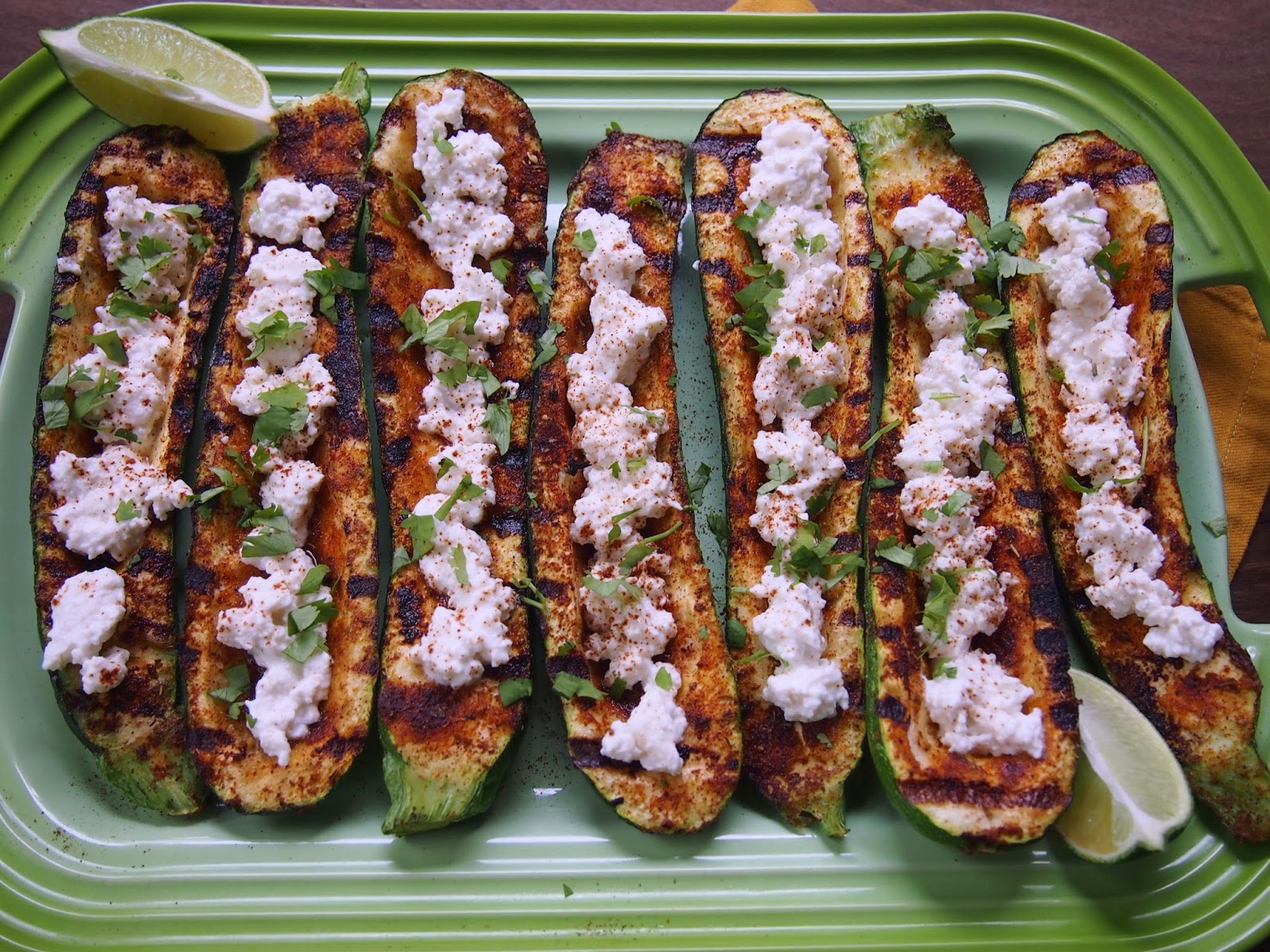 An Avocado A Day Grilled Mexican Zucchini Boats