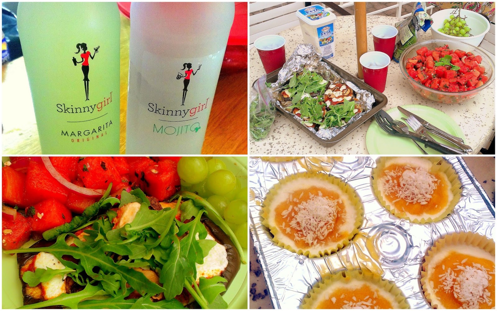 Eat Hard Work Hard Skinny and Delicious Pool Potluck Party