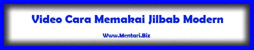 Video Cara Memakai Jilbab Modern