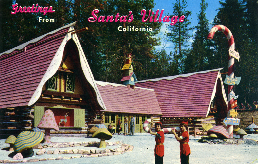 Tangled Trees Santa's Village near Lake Arrowhead, CA