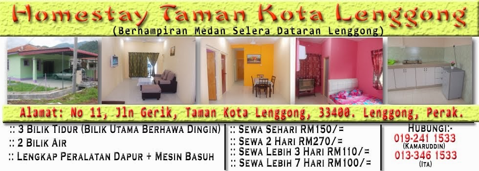 Sewa Homestay Lenggong