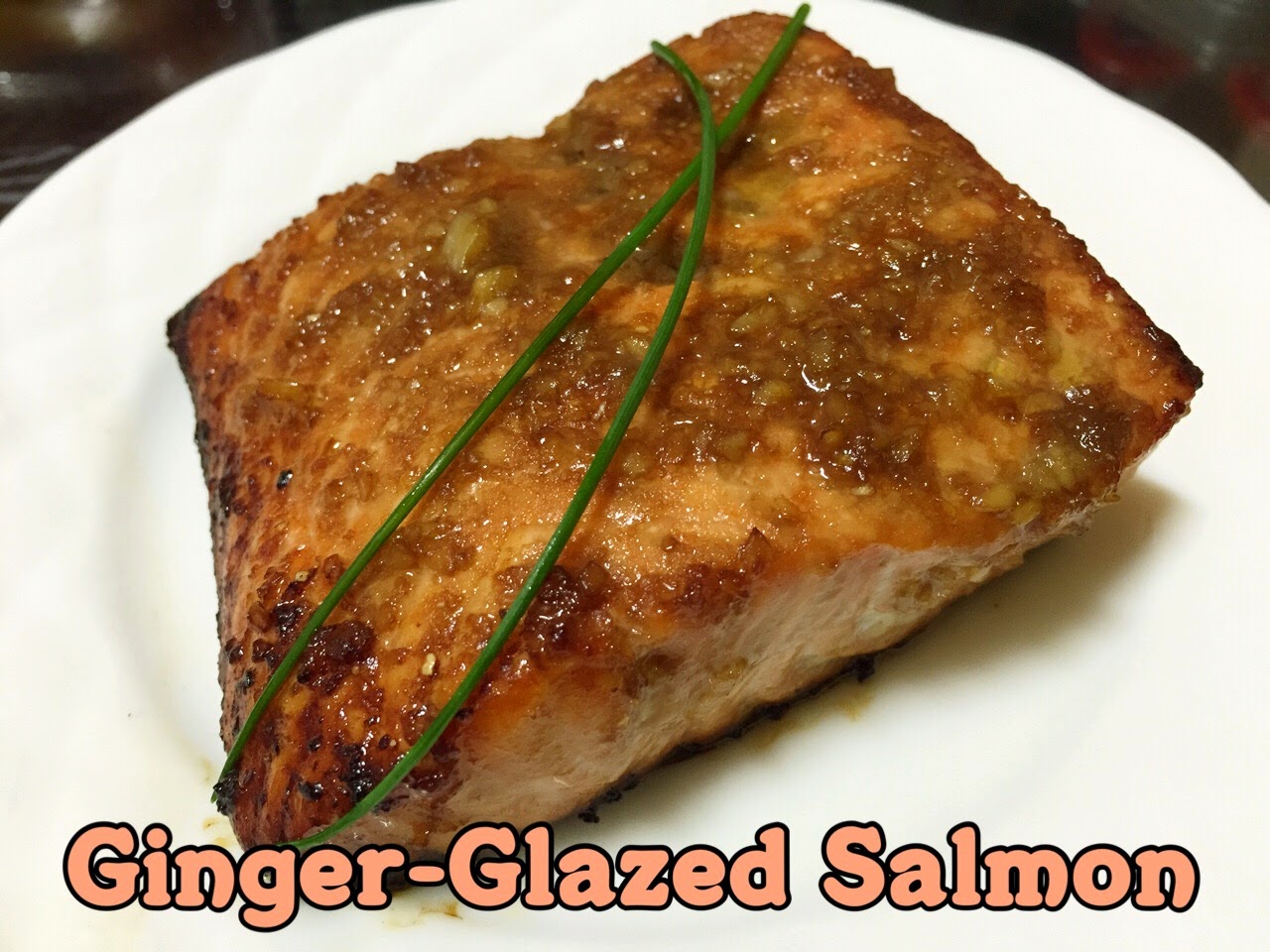 MinJi's Kitchen GingerGlazed Salmon