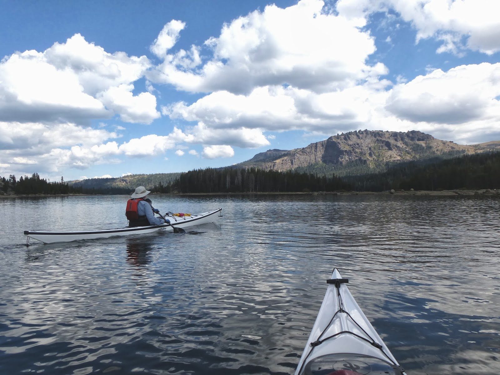 NORCAL YAK Go kayaking among the clouds at Silver Lake