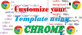 customize template through google chrome