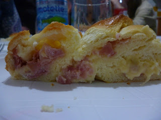 TRECCIA FONTINA E PROSCIUTTO