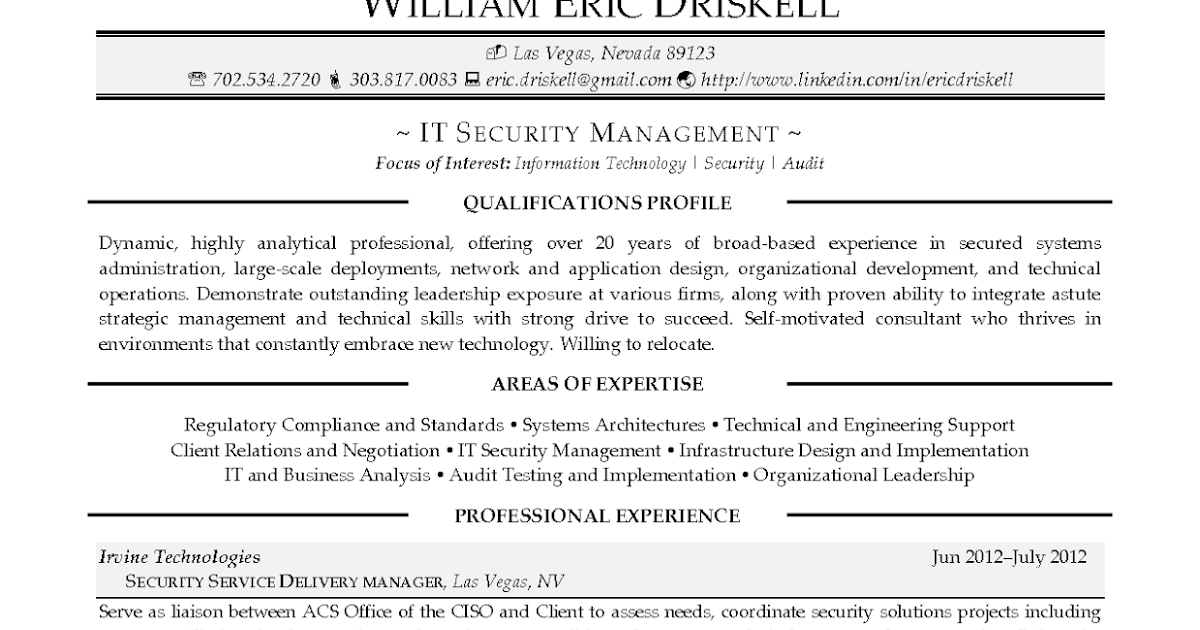 resume consulting services