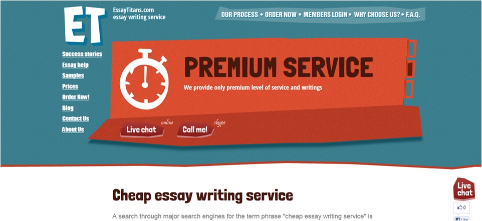 Cheap essays writing services