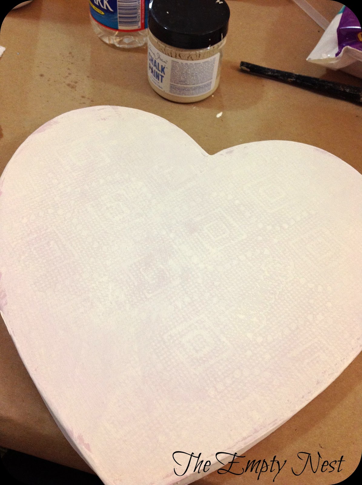 The Empty Nest Mother's Day, Paper Mache, Craqueleur, Chalk Paint