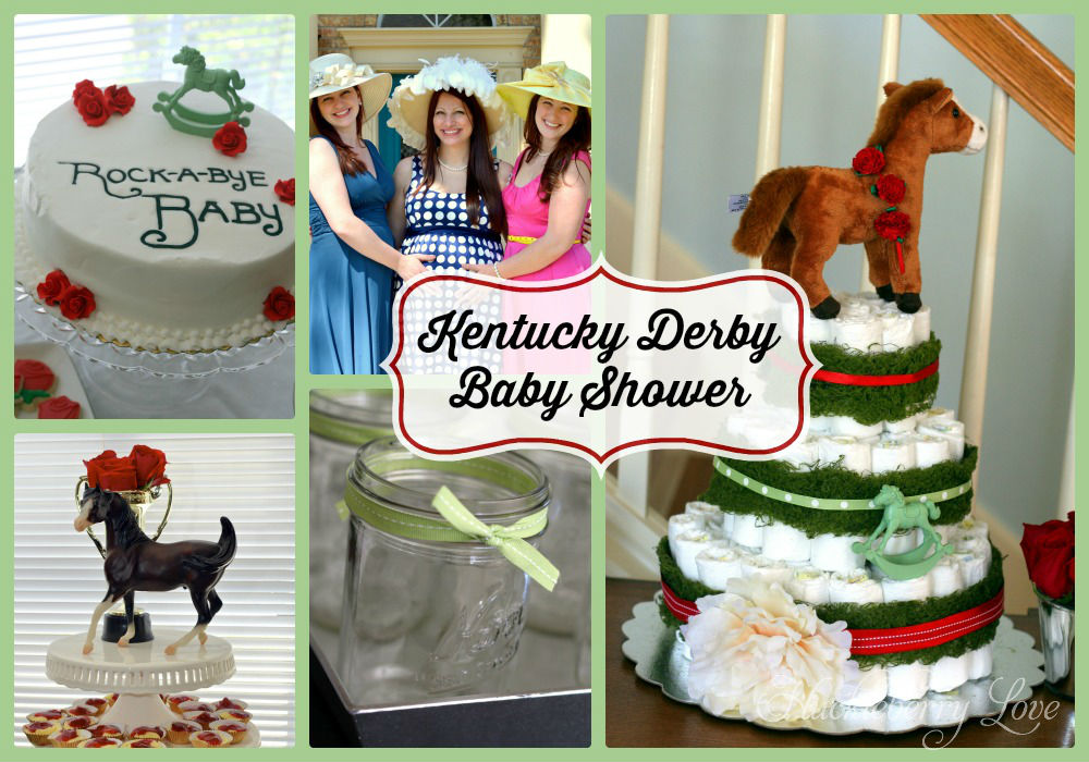 Huckleberry Love Kentucky Derby Baby Shower