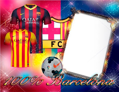 Marco para fotos del Barça 2013 - 2014