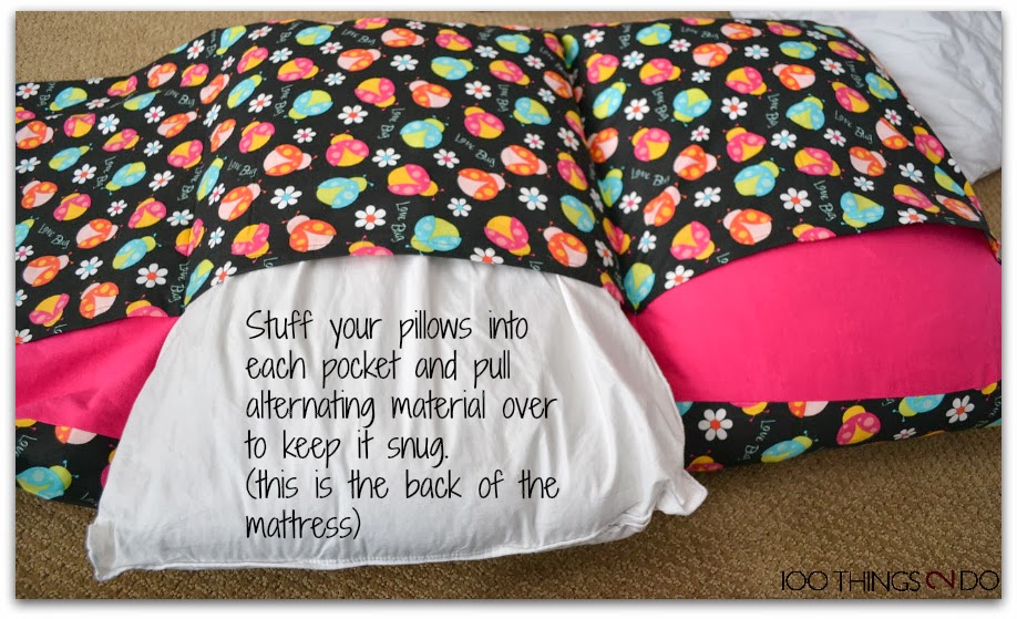 100 Things 2 Do Pillow Mattress Tutorial