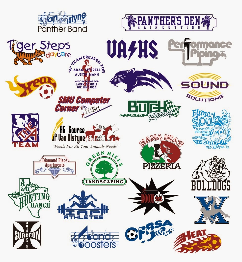 GF Logo Design: Logo Examples