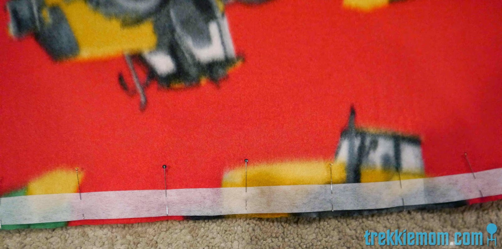 Trekkie Mom Tutorial Baby/Toddler Duvet Cover Part 1