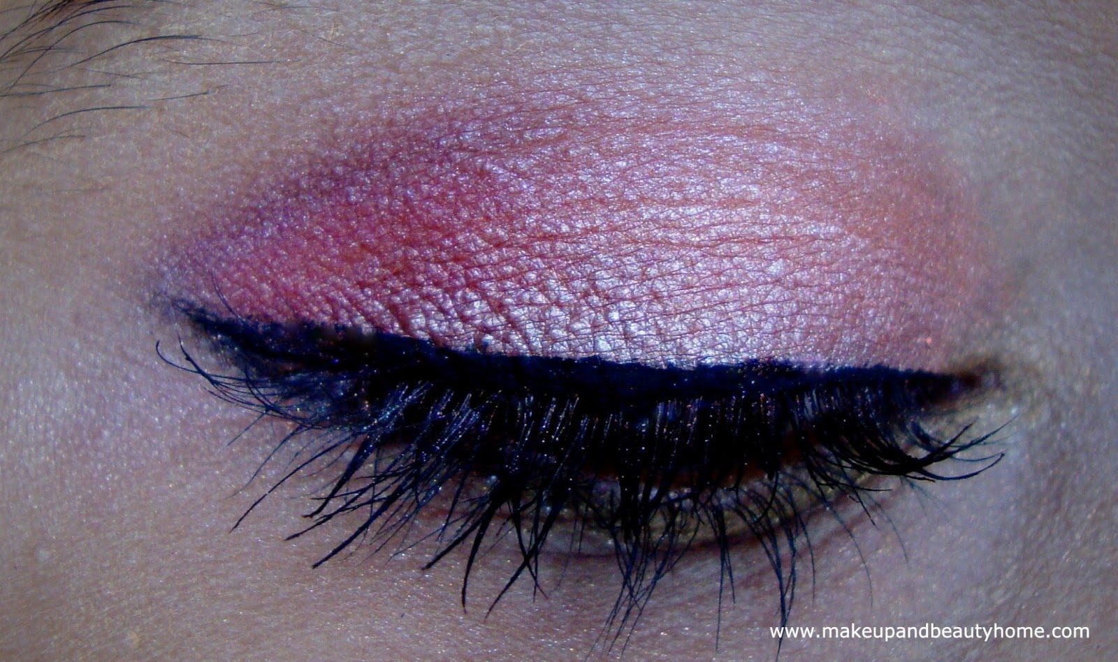 My Coral Festival Eye Makeup Look Photo Tutorial