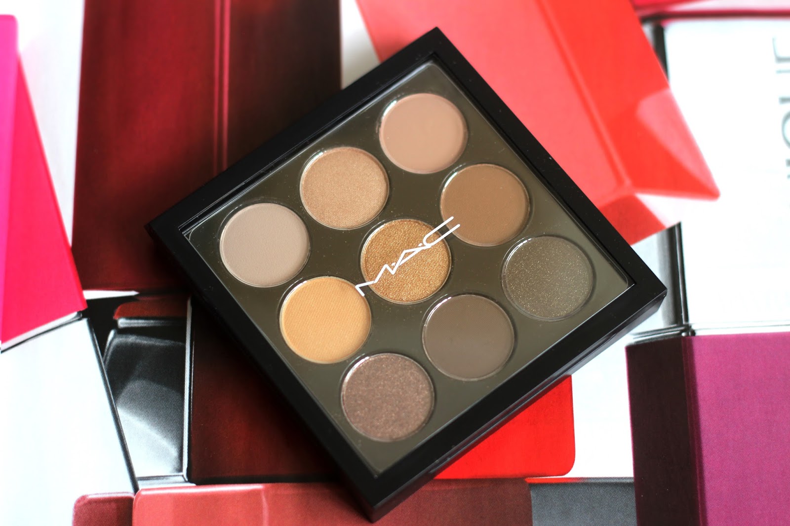 Knickers & Nail Polish MAC Eyeshadow x9 Amber Times Nine