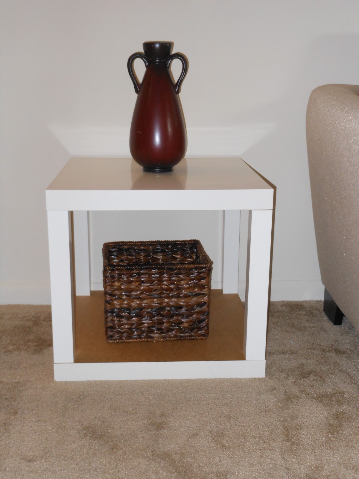 Decor Dilettante Ikea Lack Cube Side Table
