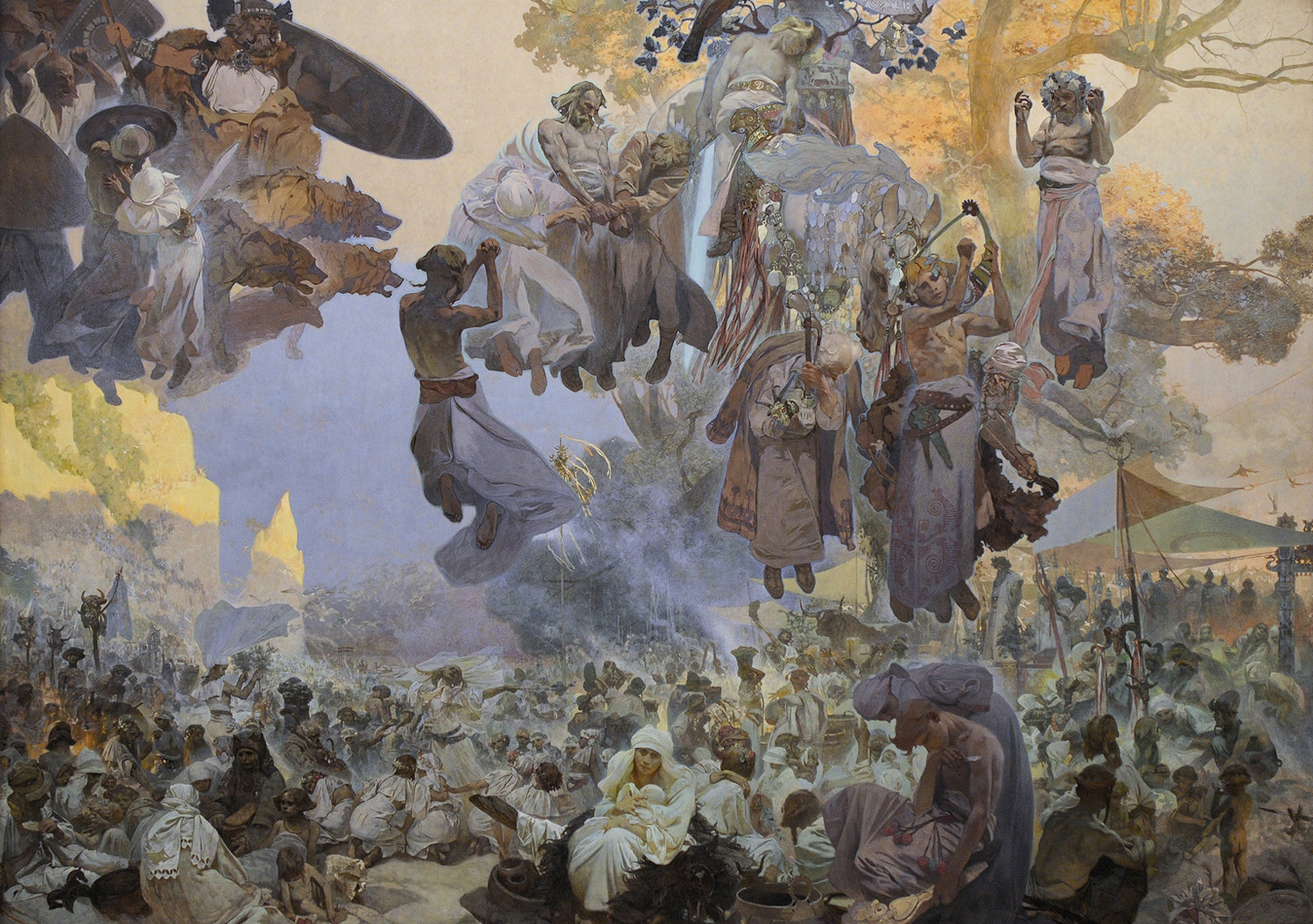 bensozia Alfons Mucha's Slavic Epic