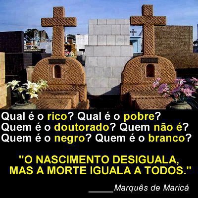 BLOG DO FARINA: A MORTE NOS IGUALA - CRER EM DEUS