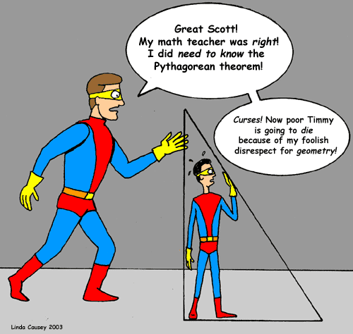 Mrs. Waligura's 7th Grade Math Class: Pythagorean Theorem Project