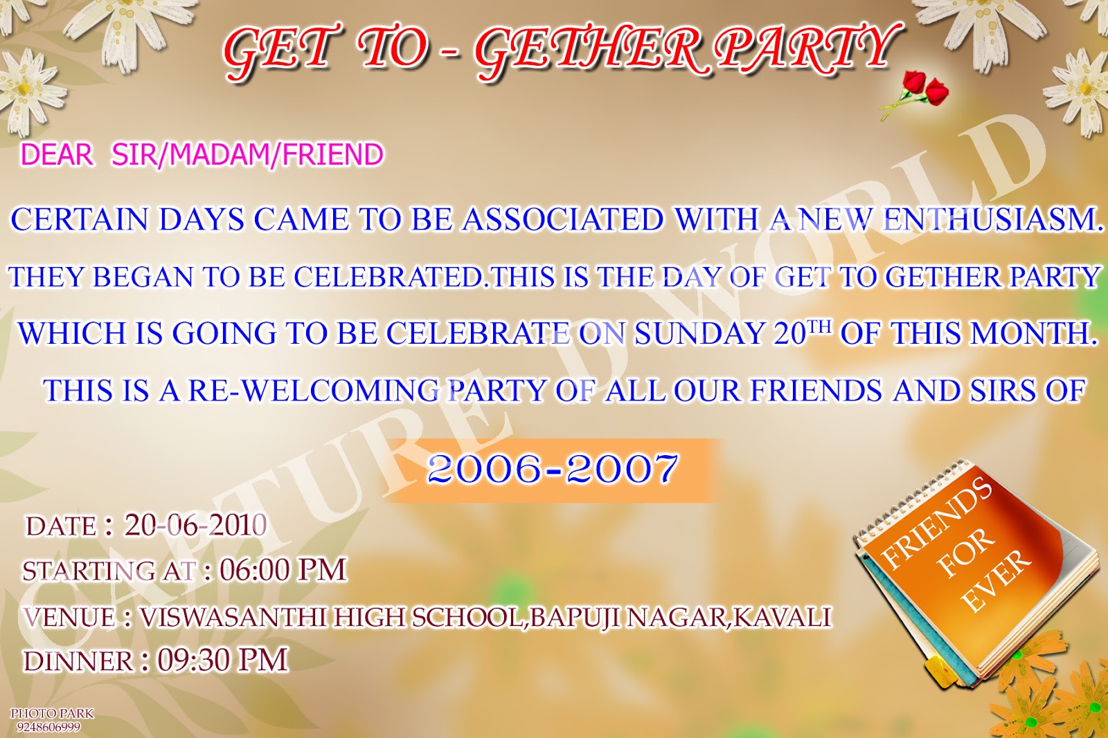 farewell invitations templates