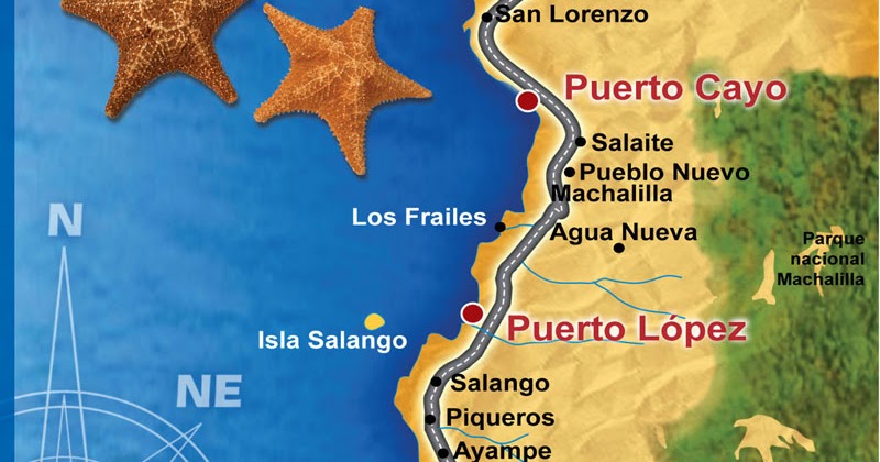PLAYAS DE LA COSTA ECUATORIANA-RUTA DEL SOL : RECORRIDO DE LA RUTA DEL SOL