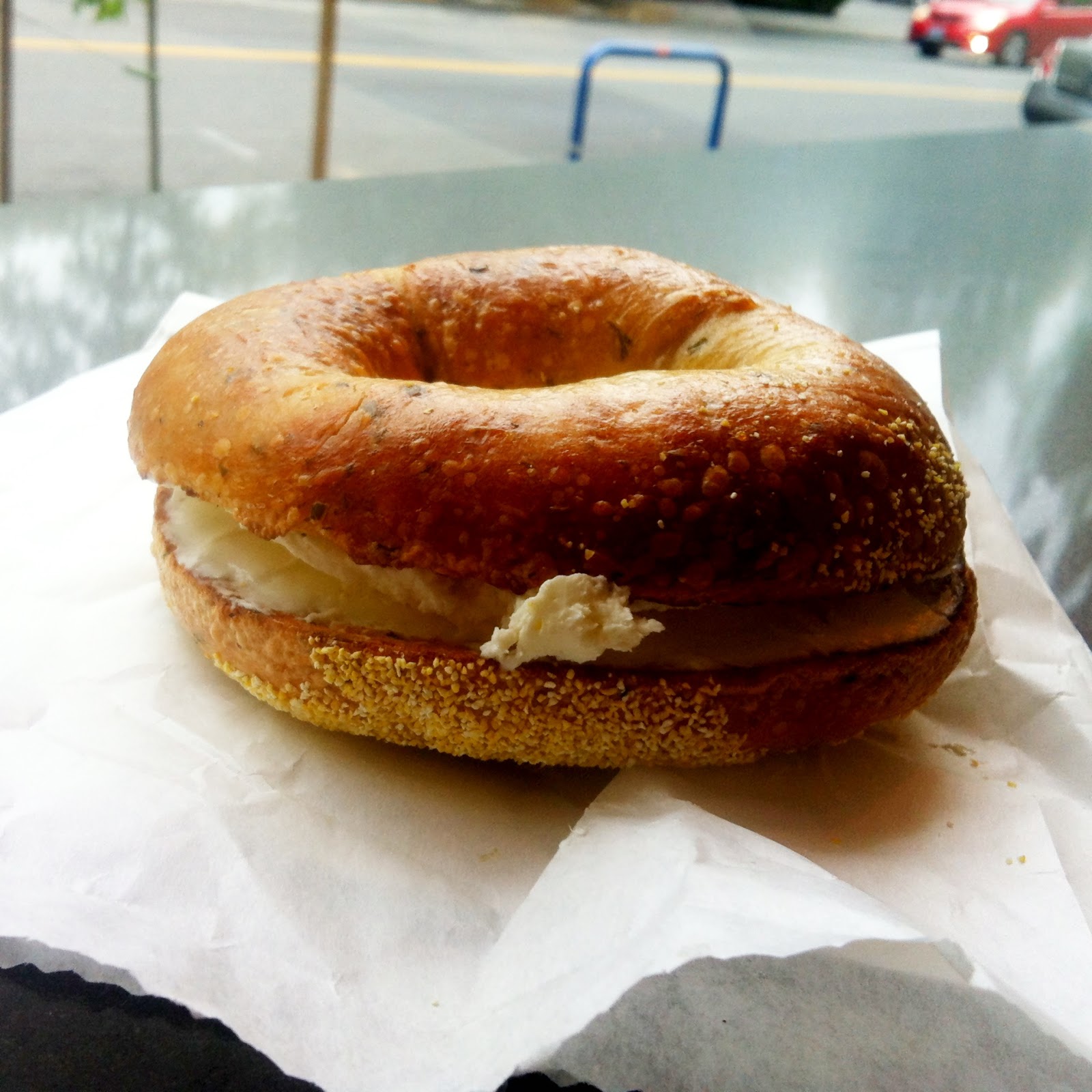 pickypuppy PDX Walking through Chinatown Bowery Bagels Review