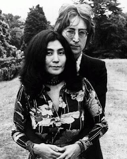 John Lennon and Wife