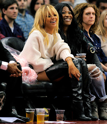 Rihanna Blonde Hair 2012