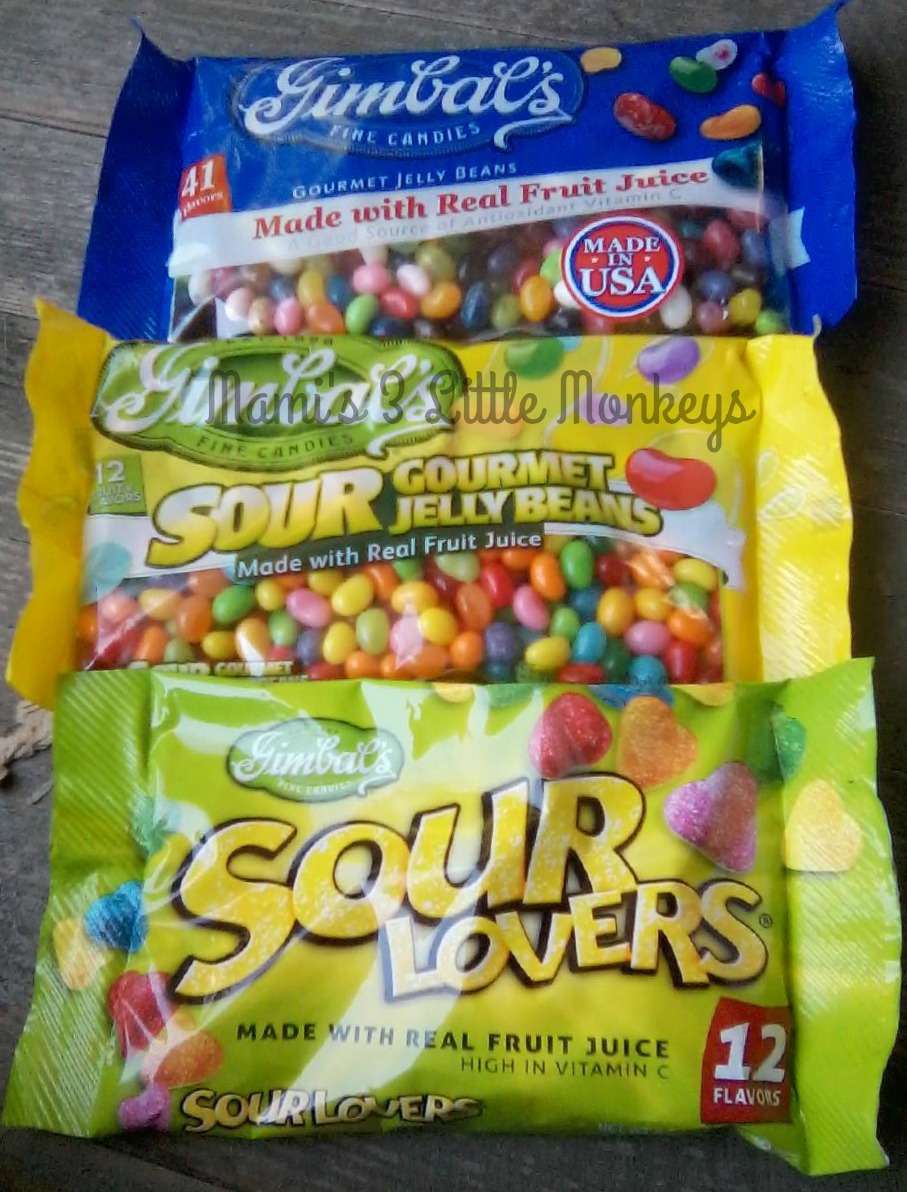 Mami's 3 Little Monkeys Gimbal's Fine Candies Allergy Friendly Candies!