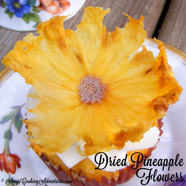 Dried Pineapple Flowers