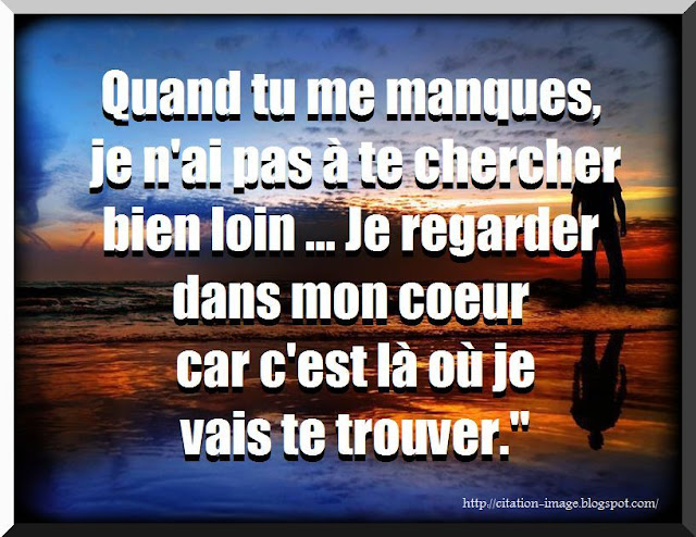 Citation tu me manque en image Citation tu me manque en image