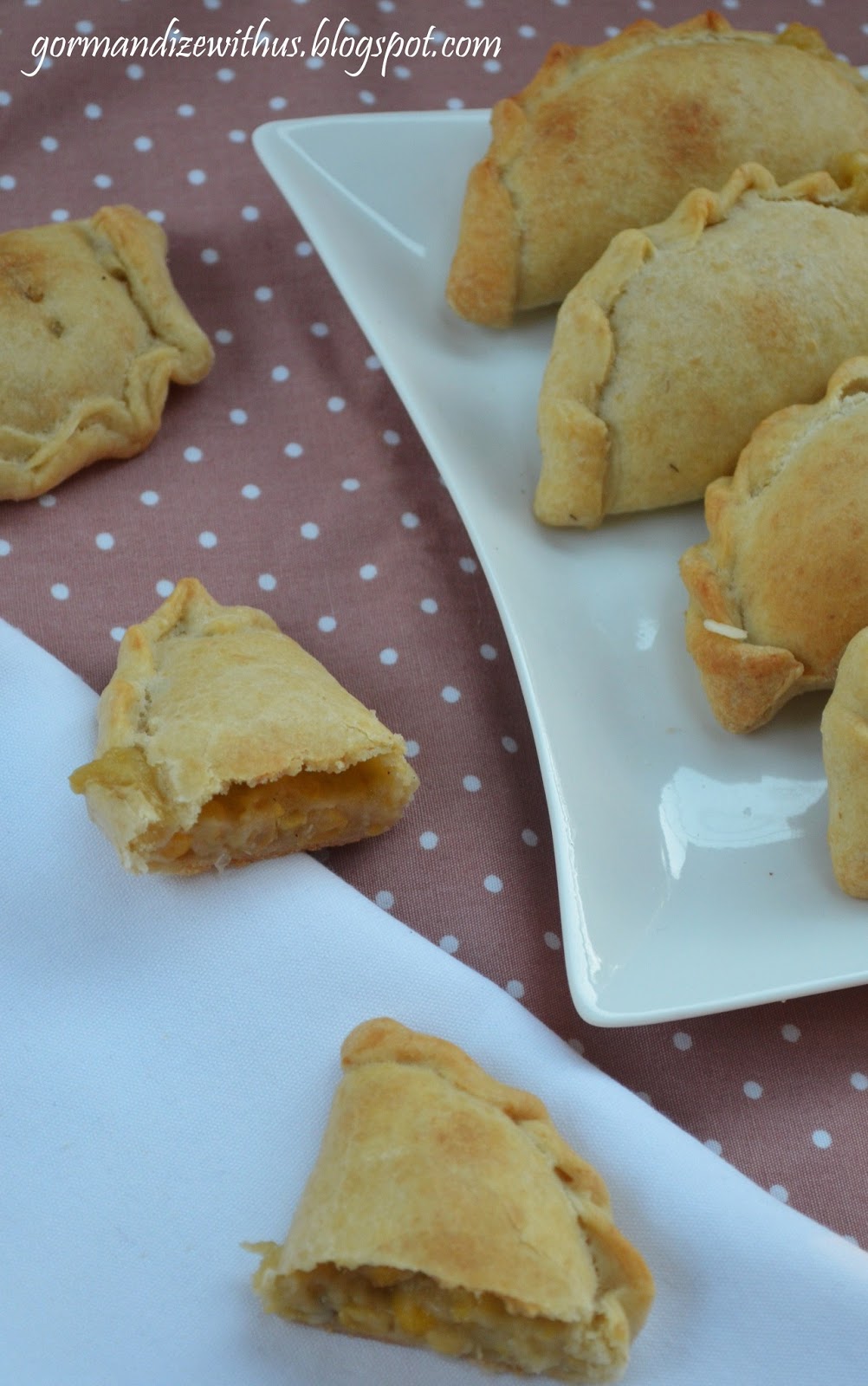 Gormandize Argentinian Sweetcorn Empanadas