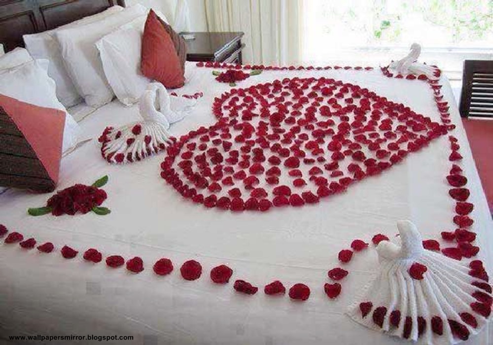 how to decorate the room beautiful for first wedding night Sri