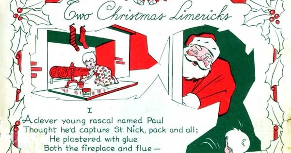 nothing but limericks a rascal named paul christmas christmas limeriks